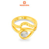 MASDORA 916 Gold Ring Rings Cincin Emas ~ HG Duotone Enormous Calendula (EMAS 916/22K)