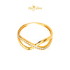 MASDORA 916 Gold Ring Rings Cincin Emas ~ Emirates Star Sparkling Infinity (EMAS 916/22K)