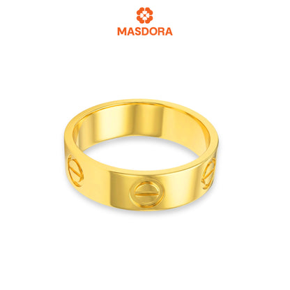 MASDORA 916 Gold Ring Rings Cincin Emas ~ CBR Screw Mark (EMAS 916/22K)
