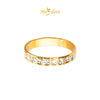 MASDORA 916 Gold Ring Rings Cincin Emas ~ Shiny Diamond Cutting Band STM (EMAS 916/22K)