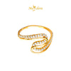 MASDORA 916 Gold Ring Rings Cincin Emas ~ Sparkling Fancy Tranz (EMAS 916/22K)