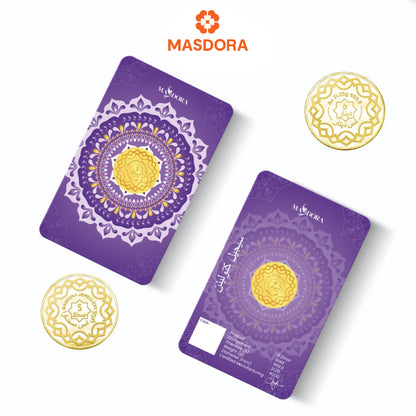MASDORA 999.9 Gold 5 Dinar (21.25GM) Collection Series ~ Signature 2025 (EMAS 999.9/24K)