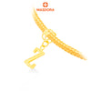 MASDORA 916 Gold Charms Charm Emas ~ Alphabet Z (EMAS 916/22K)
