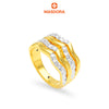 MASDORA 916 Gold Ring Rings Cincin Emas ~ HG Quadruple Tied Cutting (EMAS 916/22K)