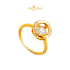 MASDORA 916 Gold Ring Rings Cincin Emas ~ Dancing Desired (EMAS 916/22K)