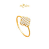 MASDORA 916 Gold Ring Rings Cincin Emas ~ Lucky Rope (EMAS 916/22K)