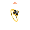 MASDORA 916 Gold Ring Emas ~ Clover - S (EMAS 916/22K)