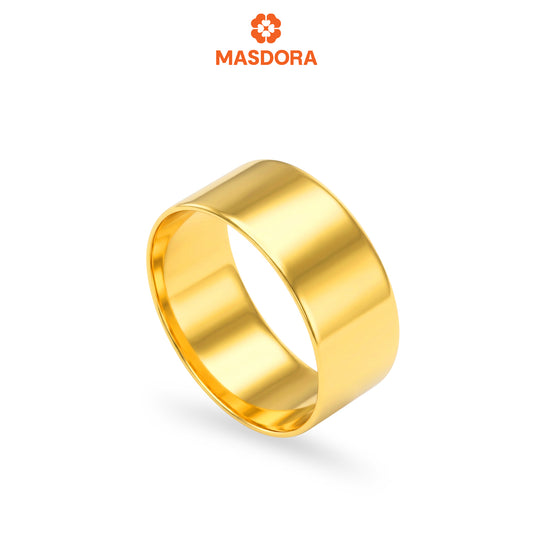 MASDORA 916 Gold Ring Rings Cincin Emas ~ Exclusive Plain (EMAS 916/22K)
