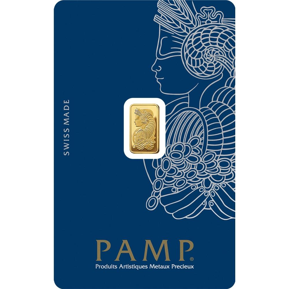 MASDORA X PAMP Suisse Lady Fortuna Gold Minted Bar - 1g (999.9)