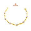 MASDORA 916 Gold Bracelet Rantai Tangan Emas ~ Diamond Cut wavy (EMAS 916/22K)