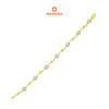 MASDORA 916 Gold Bracelet Rantai Tangan Emas ~ Diamond Cut wavy (EMAS 916/22K)