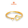 MASDORA 916 Gold Ring Rings Cincin Emas ~ Sparkling Sincero Gleam (EMAS 916/22K)