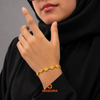 MASDORA 916 Gold Bracelet Rantai Tangan Emas ~ Golden Bloom (EMAS 916/22K)