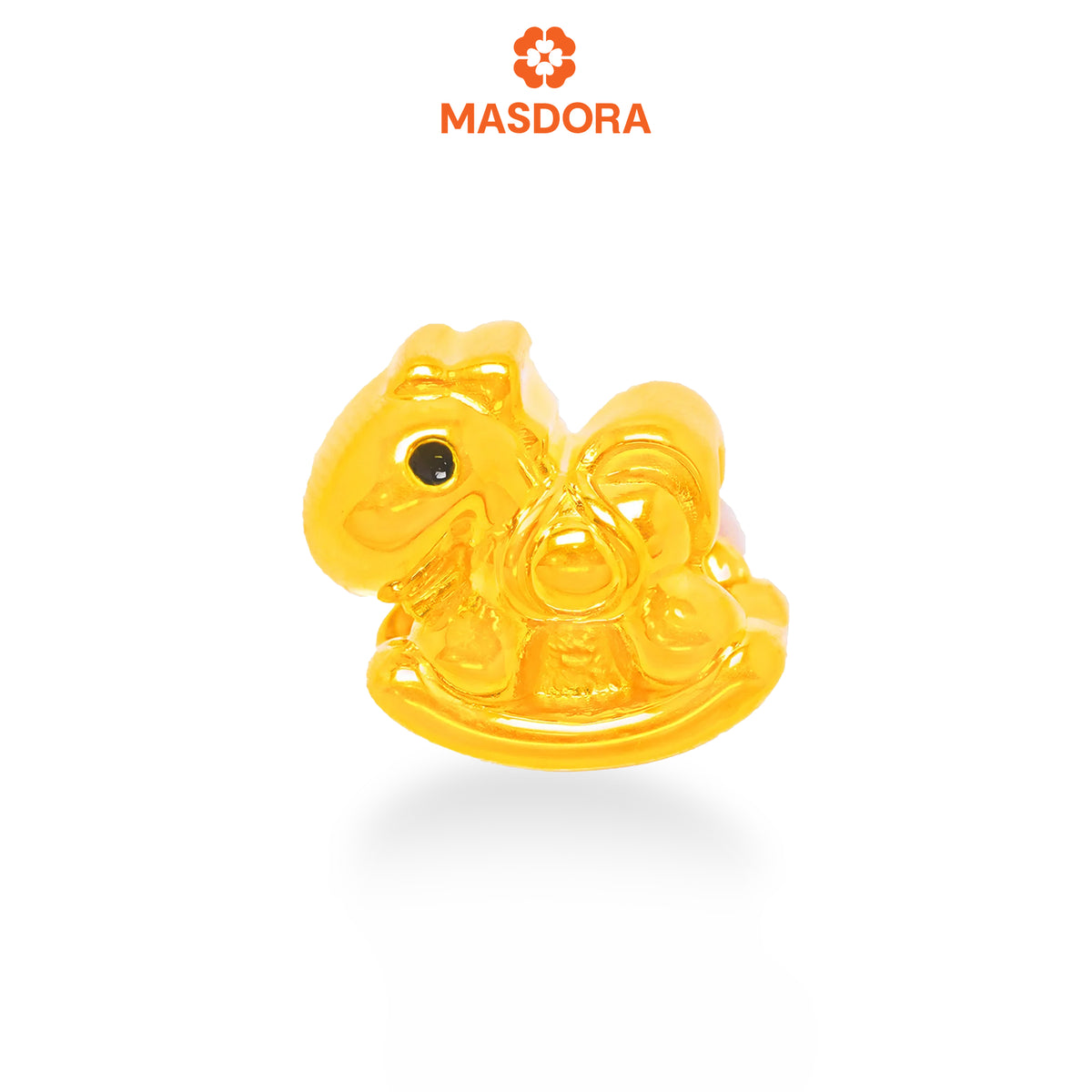 MASDORA 916 Gold Beads Bead Emas ~ HG Golden Horse (EMAS 916/22K)