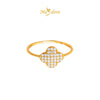 MASDORA 916 Gold Ring Rings Cincin Emas ~ Lucky Rope (EMAS 916/22K)