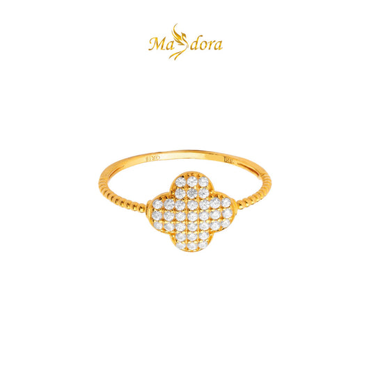 MASDORA 916 Gold Ring Rings Cincin Emas ~ Lucky Rope (EMAS 916/22K)