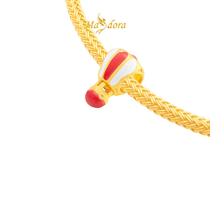 MASDORA 916 Gold Charms Charm Emas ~ Hot Air Balloon (EMAS 916/22K)