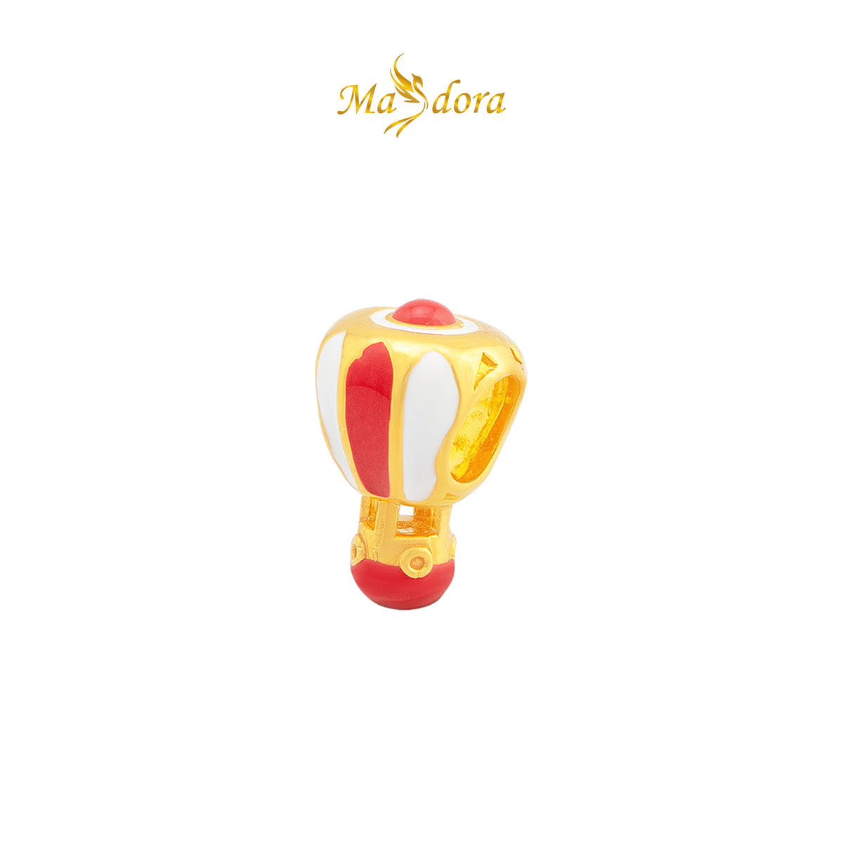 MASDORA 916 Gold Charms Charm Emas ~ Hot Air Balloon (EMAS 916/22K)