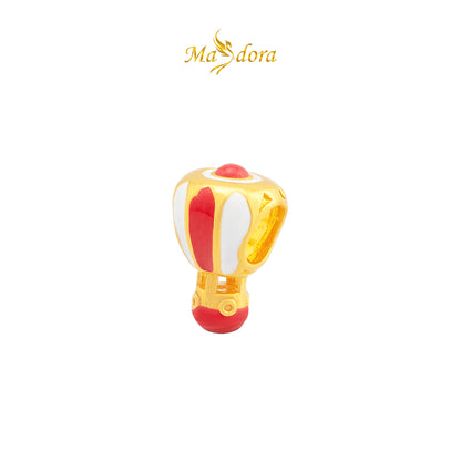 MASDORA 916 Gold Charms Charm Emas ~ Hot Air Balloon (EMAS 916/22K)