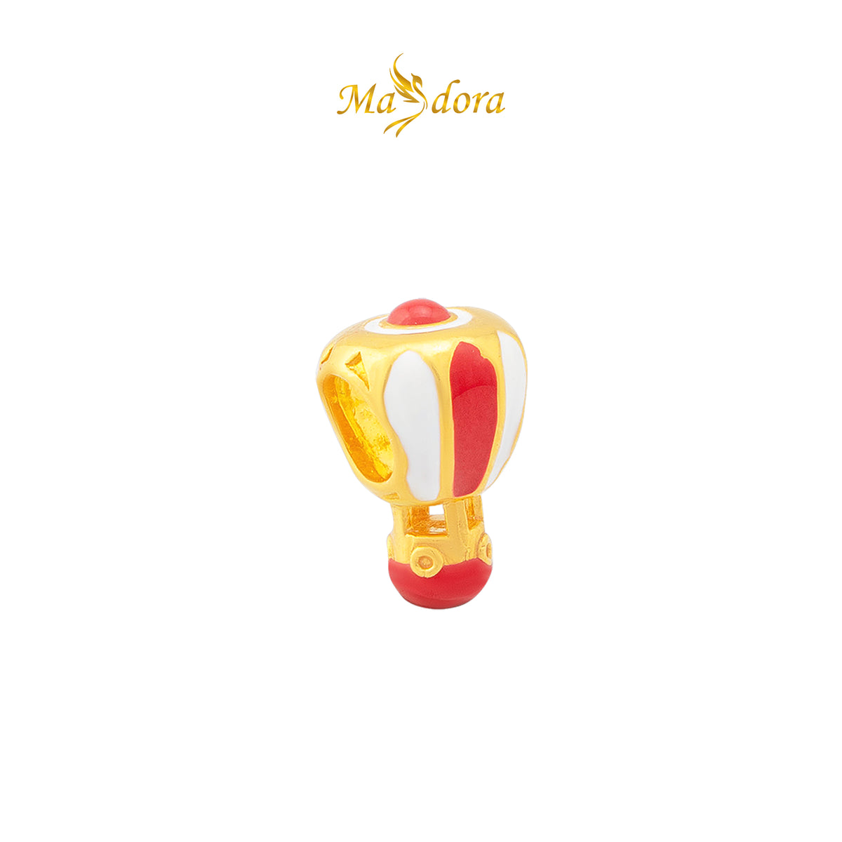 MASDORA 916 Gold Charms Charm Emas ~ Hot Air Balloon (EMAS 916/22K)