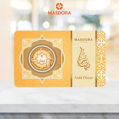 MASDORA 999.9 Gold 2 Dinar (8.50GM) Signature Series (EMAS 999.9/24K)