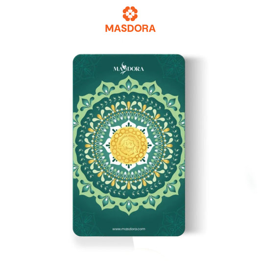 MASDORA 999.9 Gold ½ Dinar (2.125GM) Collection Series ~ Signature 2025 (EMAS 999.9/24K)