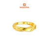 MASDORA 916 Gold Ring Rings Cincin Emas ~ Spiral Flower (EMAS 916/22K)