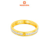 MASDORA 916 Gold Ring Rings Cincin Emas ~ Galaxy Myriad Sparkling Band (EMAS 916/22K)