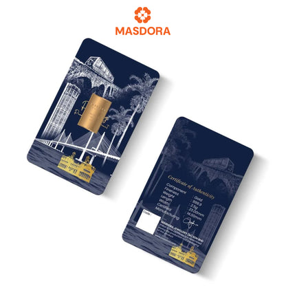 MASDORA 999.9 Gold Bar 2.50GM ~ Penang | Pearl of the Orient (EMAS 999.9/24K)