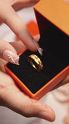 MASDORA 916 Gold Ring Rings Cincin Emas ~ CBR Golden Fashioned Carve (EMAS 916/22K)
