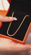 MASDORA 916 Gold Necklace Rantai Leher Emas ~ Masdora Signature (EMAS 916/22K)