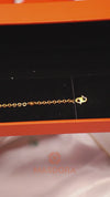 MASDORA 916 Gold Bracelet Rantai Tangan Emas ~ Shining Sauh Mini Dots (EMAS 916/22K)