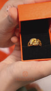 MASDORA 916 Gold Ring Rings Cincin Emas ~ HG Golden Filigree Chain (EMAS 916/22K)