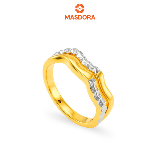 MASDORA 916 Gold Ring Rings Cincin Emas ~ HG Tied Cutting  (EMAS 916/22K)