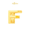 MASDORA 916 Gold Beads Bead Emas ~ Alphabet 3D - F (EMAS 916/22K)