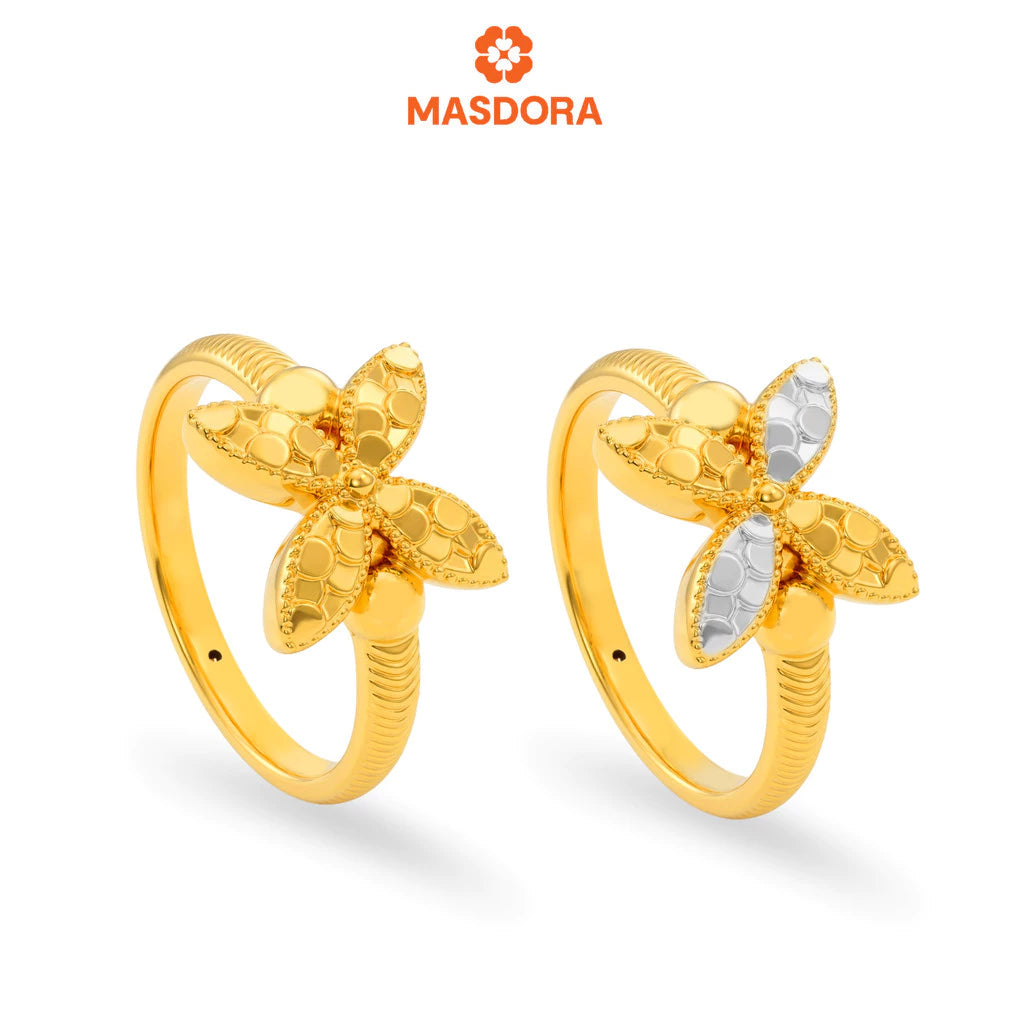 MASDORA 916 Gold Ring Rings Cincin Emas ~ HG Mini Marissa (EMAS 916/22K)