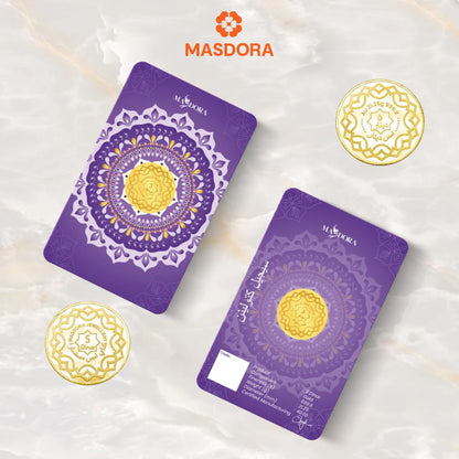 MASDORA 999.9 Gold 5 Dinar (21.25GM) Collection Series ~ Signature 2025 (EMAS 999.9/24K)
