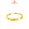 MASDORA 916 Gold Ring Rings Cincin Emas ~ Golden Curvy Leena (EMAS 916/22K)