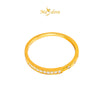 MASDORA 916 Gold Ring Rings Cincin Emas ~ Minimalist Band (EMAS 916/22K)