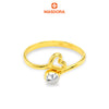 MASDORA 916 Gold Ring Rings Cincin Emas ~ Duotone Unity Love (EMAS 916/22K)