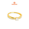 MASDORA 916 Gold Ring Rings Cincin Emas ~ Sparkling Solitaire (EMAS 916/22K)