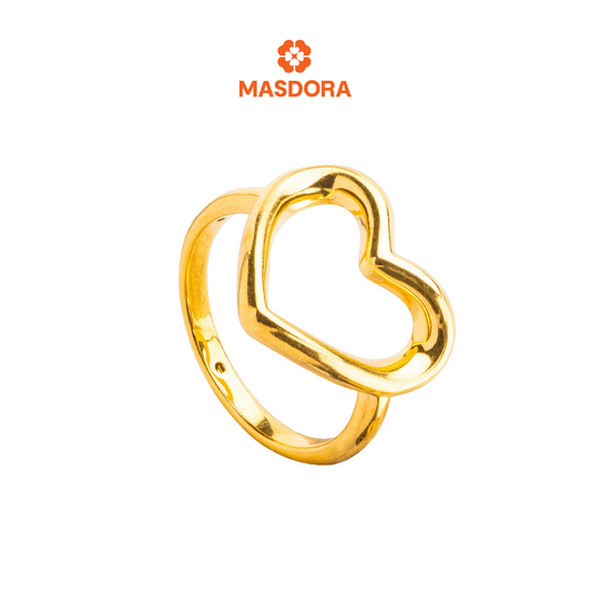 MASDORA 916 Gold Ring Rings Cincin Emas ~ HG Pleasant Sincero Love (EMAS 916/22K)