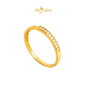 MASDORA 916 Gold Ring Rings Cincin Emas ~ Minimalist Band (EMAS 916/22K)