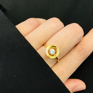 Masdora Dancing Desired Ring (Emas 916)