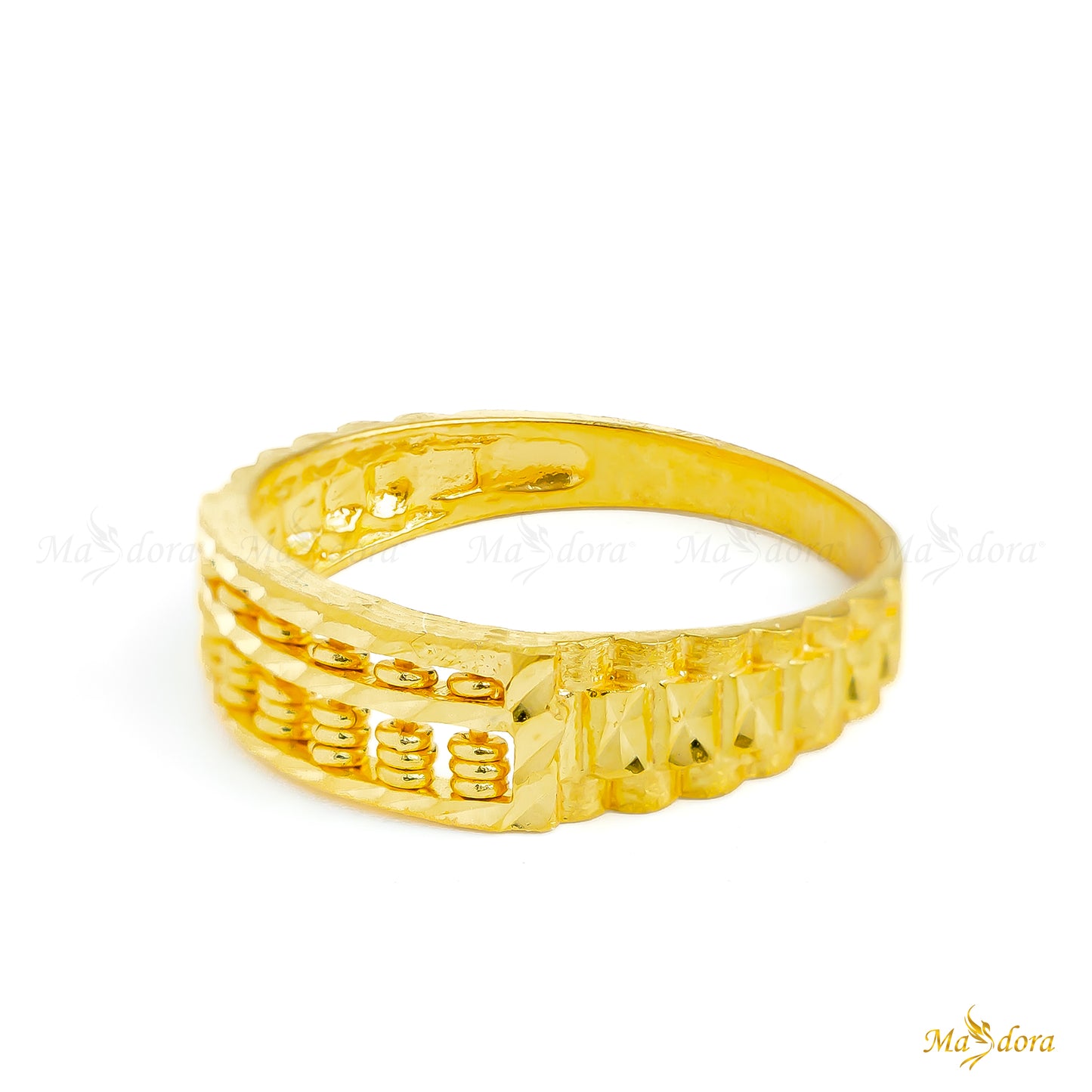 Elegant Abacus Ring (S) (Emas 916)