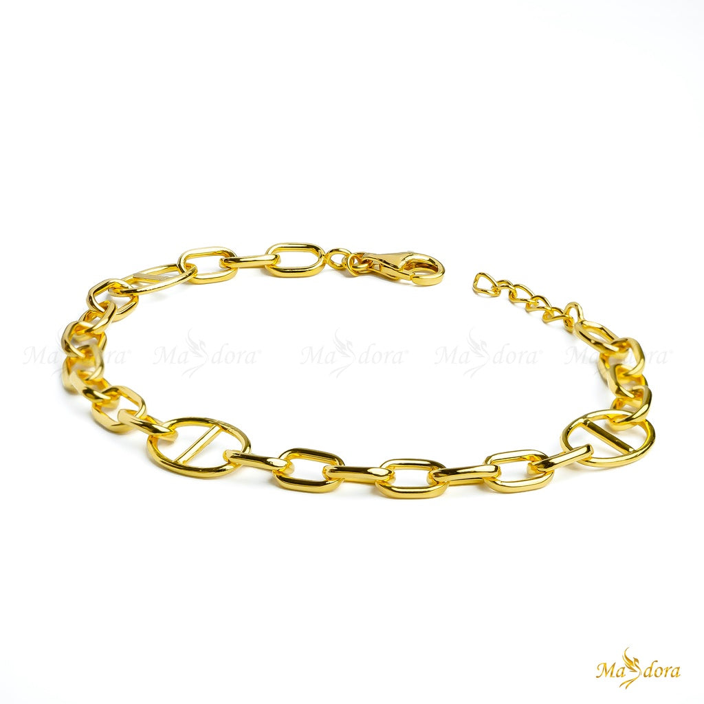 Lady Hermione Gold Bracelet (Emas 916)