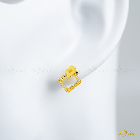 MASDORA Lucky Diamond Stud Earring (Emas 916)